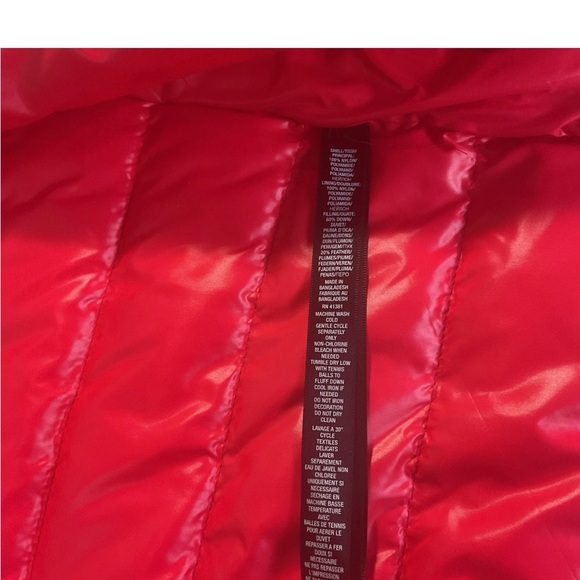 Polo Ralph Lauren RLX Down Puffer Jacket XXL Coat Lightweight Red - Picture 7 of 11